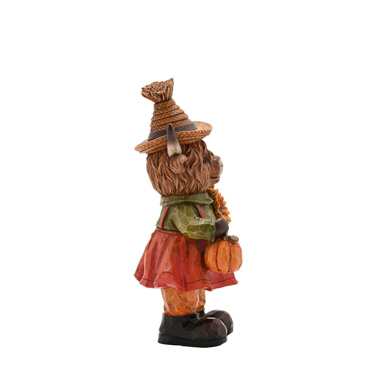 The Country Living Autumn Highland Cow Figurine Collection brings rustic character to home décor displays.