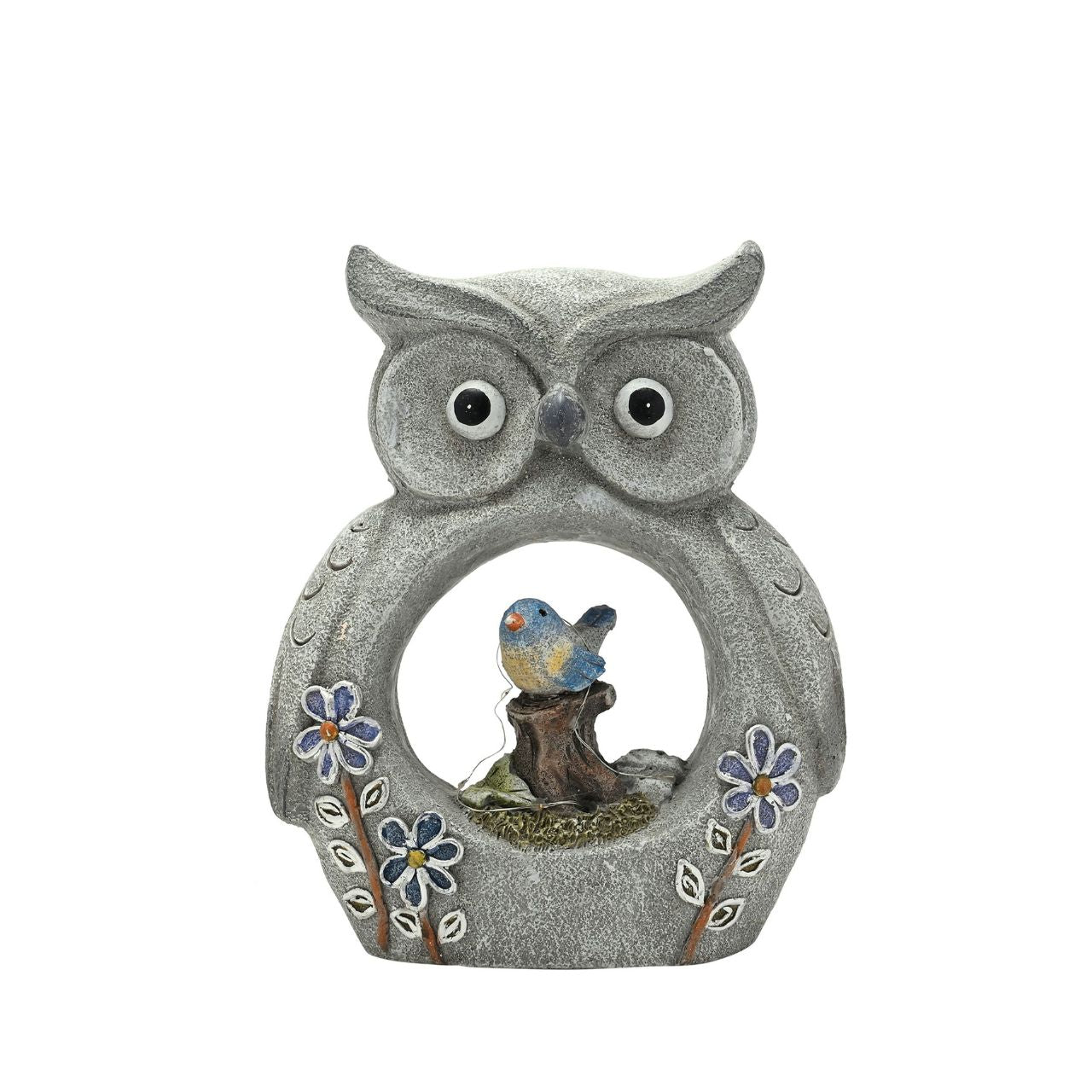 Designed to capture the rustic elegance of a country cottage, this solar-powered garden accessory brings both function and flair to any outdoor space.