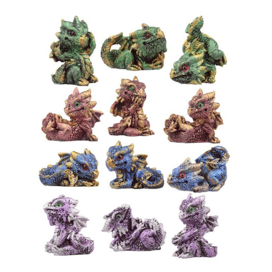 Crystal Baby Dragon World Figures