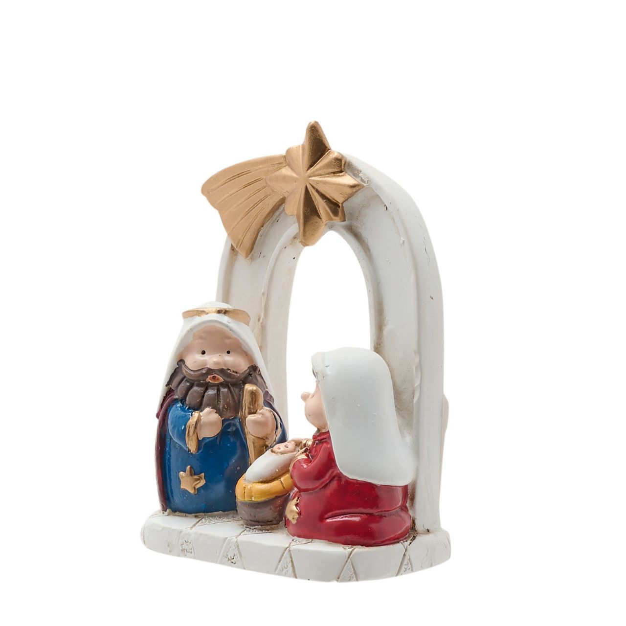 Bring the true meaning of Christmas into your home with this beautifully crafted Nativity figurine.