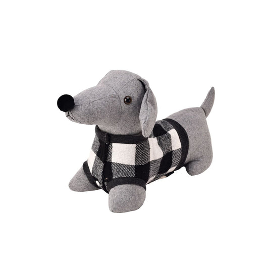 Bring some cheer and charm to the home with this sweet fabric dachshund door stop. From the Wildflower collection by HESTIA - homeware inspired by the Great British outdoors.