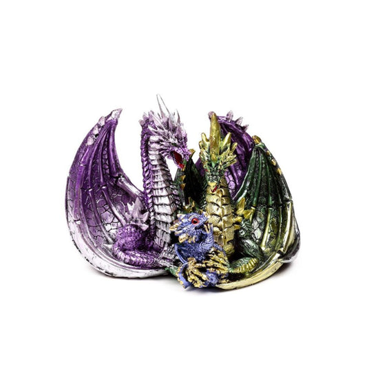 Discover the Dark Legends Child of the Earth & Sky Dragon Family, a captivating blend of mystical earthiness and celestial grace.