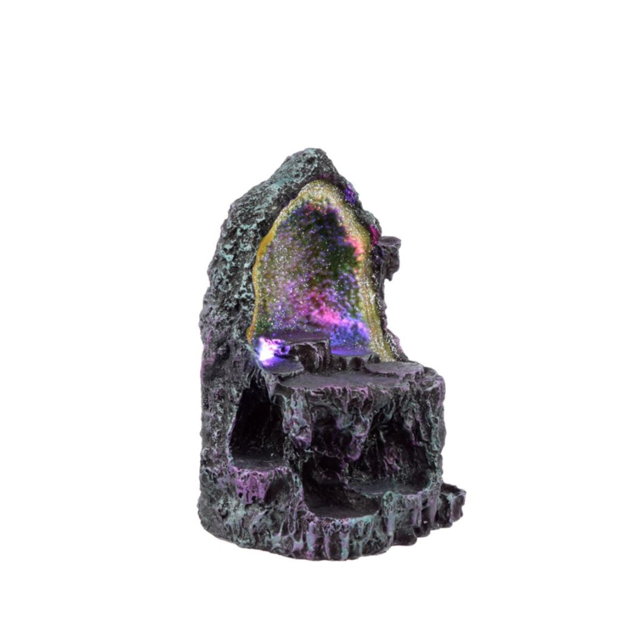 Dark Legends Crystal Cave LED World Figures Display Stand