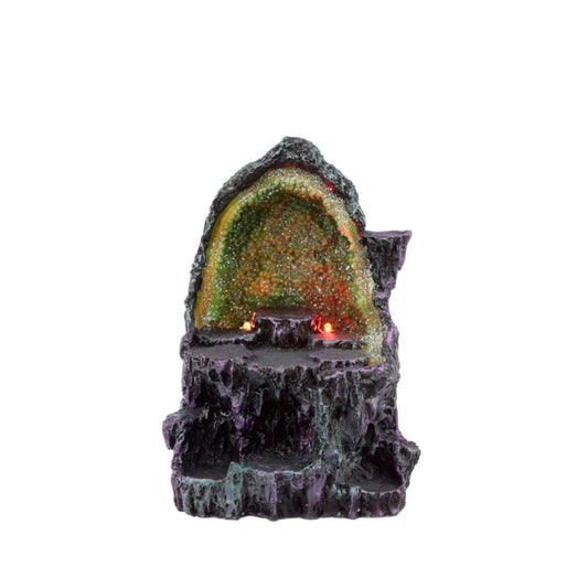 Dark Legends Crystal Cave LED World Figures Display Stand