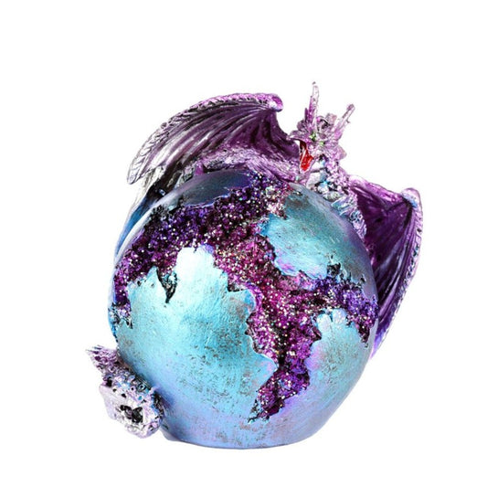 Dark Legends LED Geode Dragon Egg- Purple