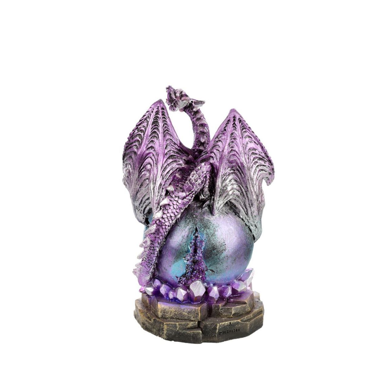 Dark Legends LED Geode Plinth Dragon Egg - Purple