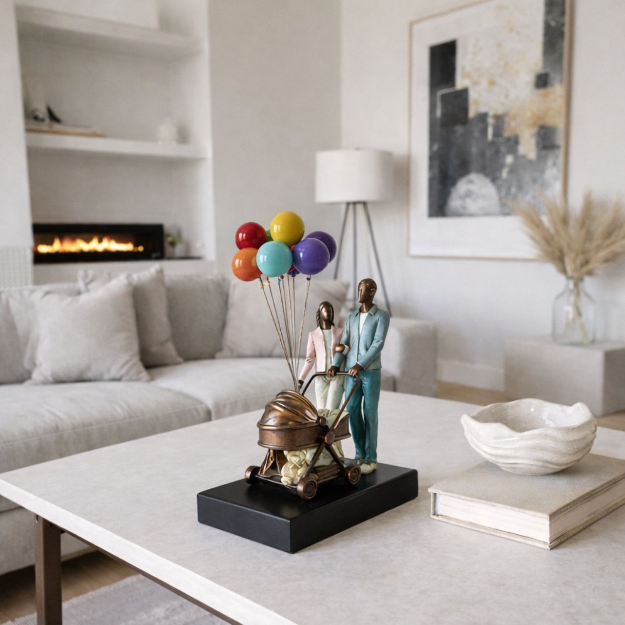 Introducing David's exquisite family-themed sculptures, where every piece tells a story of connection, love, and the profound beauty of life. Crafted with passion and inspired by the mysteries of existence, each sculpture is a testament to David's desire to express the depth of human emotions and experiences.