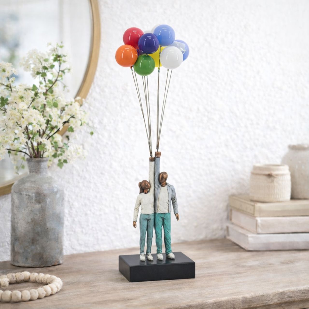 Wicklow-based sculptor David McGlynn sells all over the world, and his unique bronze pieces are much in demand. His ‘one-offs’ are collector's items, but he recently was contracted by Tipperary Crystal to produce a series of affordable sculptures.