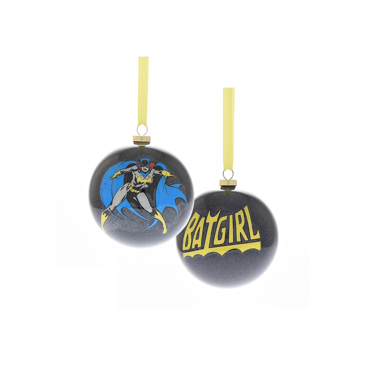 Hang six of your favourites on your tree this year with this sparkling set of DC Comics baubles.