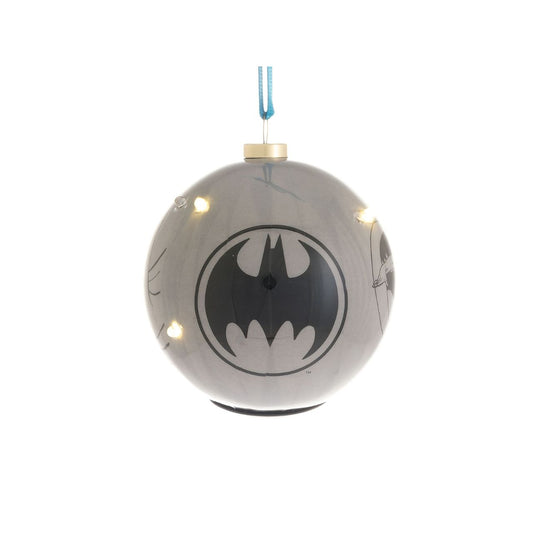 Add some excitement to your Christmas tree with this DC Comics light-up bauble.