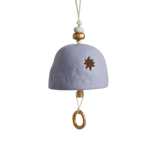 Inspired Bell - Celebrate by Demdaco  The Inspired Bell Celebrate is a beautifully handcrafted bell that will help you celebrate any special occasion in a sweet-sounding way. The calming aesthetic and light versatile colour pallete is perfect for any home. Tingling bells are a perfect addition to any celebration or event. These bells are included in our Inspired Everyday Collection.