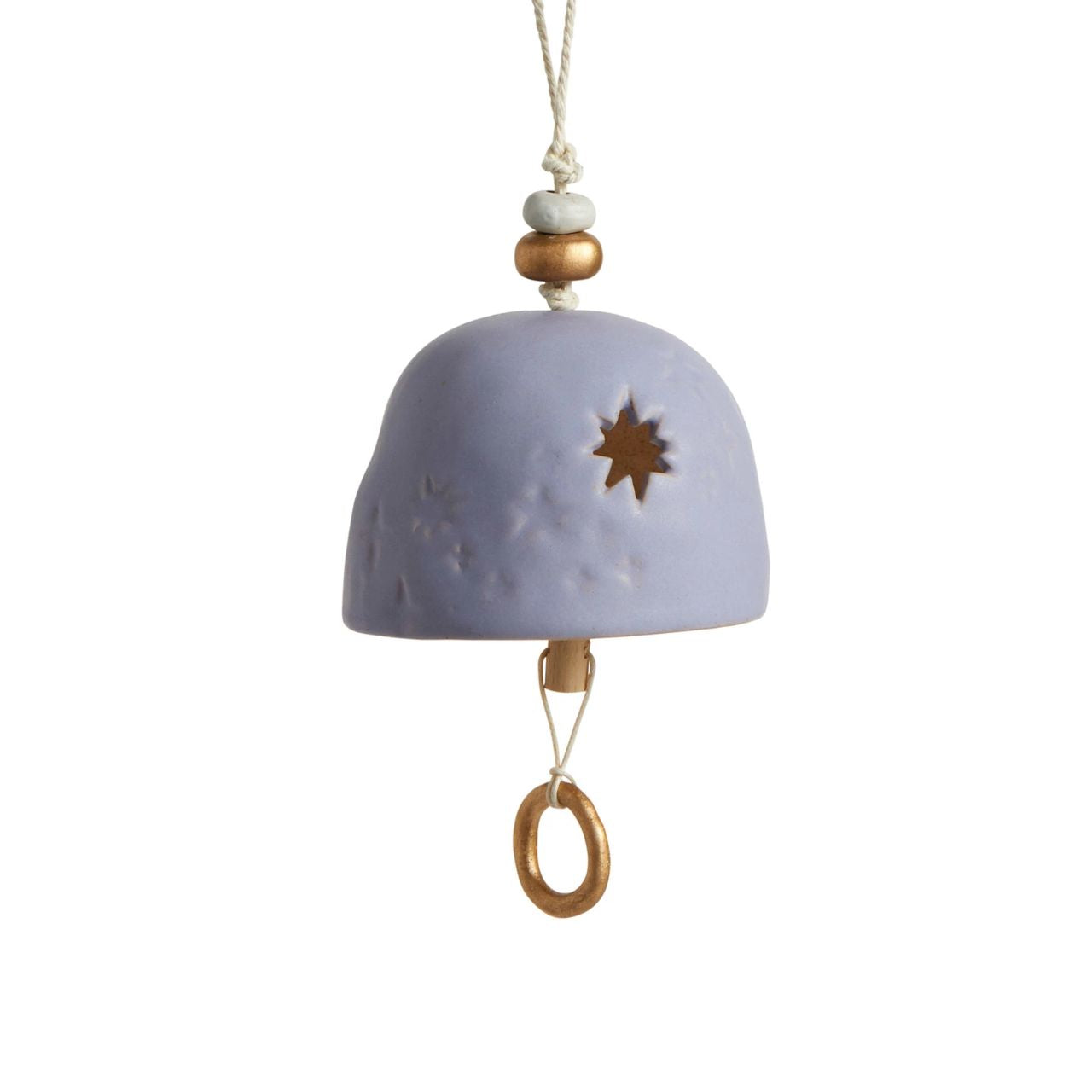 Inspired Bell - Celebrate by Demdaco  The Inspired Bell Celebrate is a beautifully handcrafted bell that will help you celebrate any special occasion in a sweet-sounding way. The calming aesthetic and light versatile colour pallete is perfect for any home. Tingling bells are a perfect addition to any celebration or event. These bells are included in our Inspired Everyday Collection.