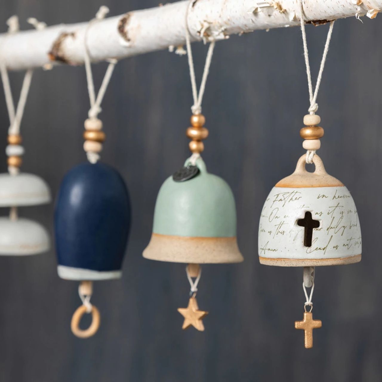 Inspired Everyday Collection Inspired Bell - Hero  The Inspired Bell Hero is a beautifully handcrafted bell that will sweetly ring as a nod to your favourite person. With a simple versatile colour pallet, these bells are great for men and women alike. These bells are included in our Inspired Everyday Collection.