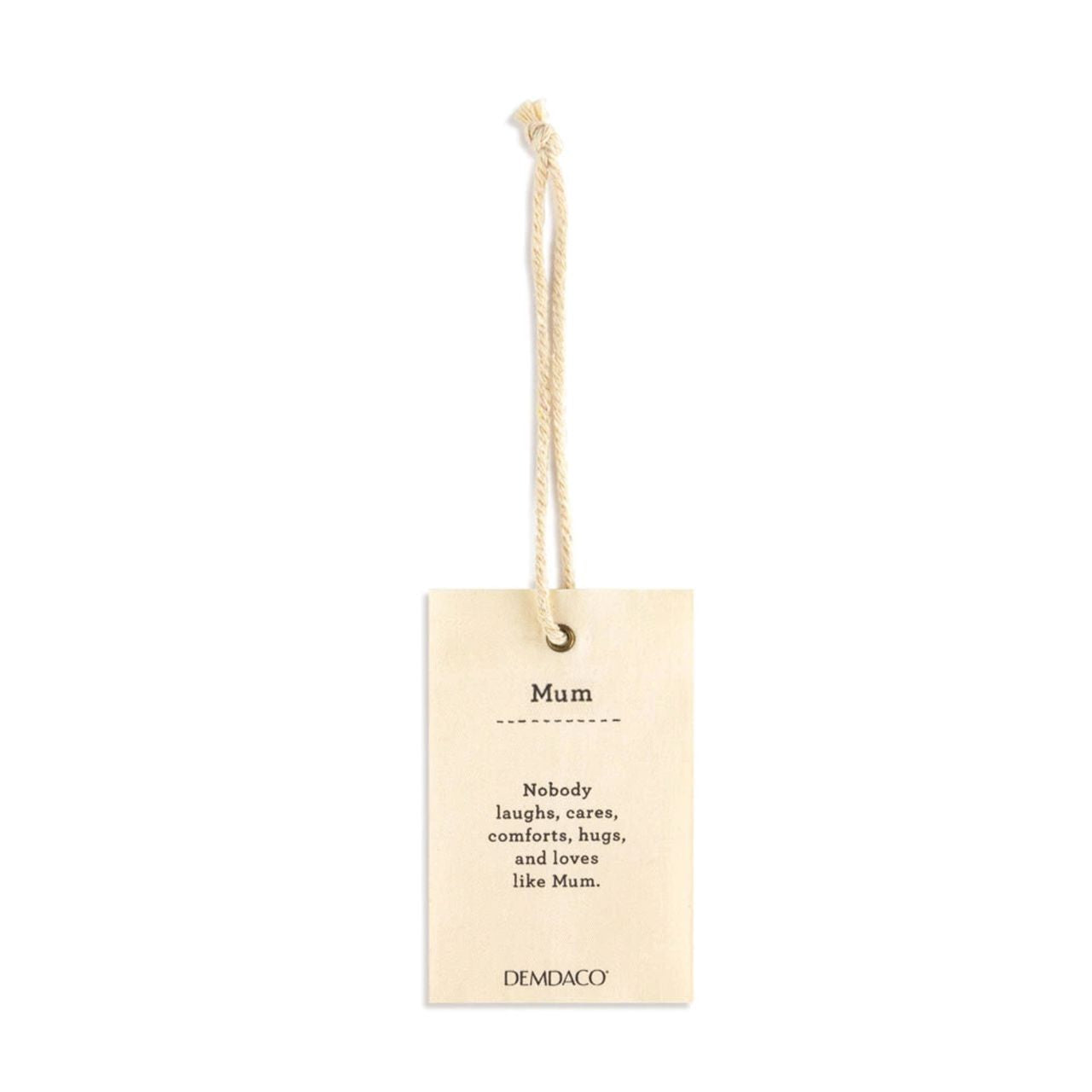 Inspired Bell - Mum by Demdaco  Gift mum the Mini Inspired Bell - Mum from the Inspired Everyday collection to help celebrate her! A melodic way to remind mom she's loved, appreciated and thought of. This stoneware bell showcases thoughtful craftsmanship and is a heartfelt gift for Mother's Day or her birthday.