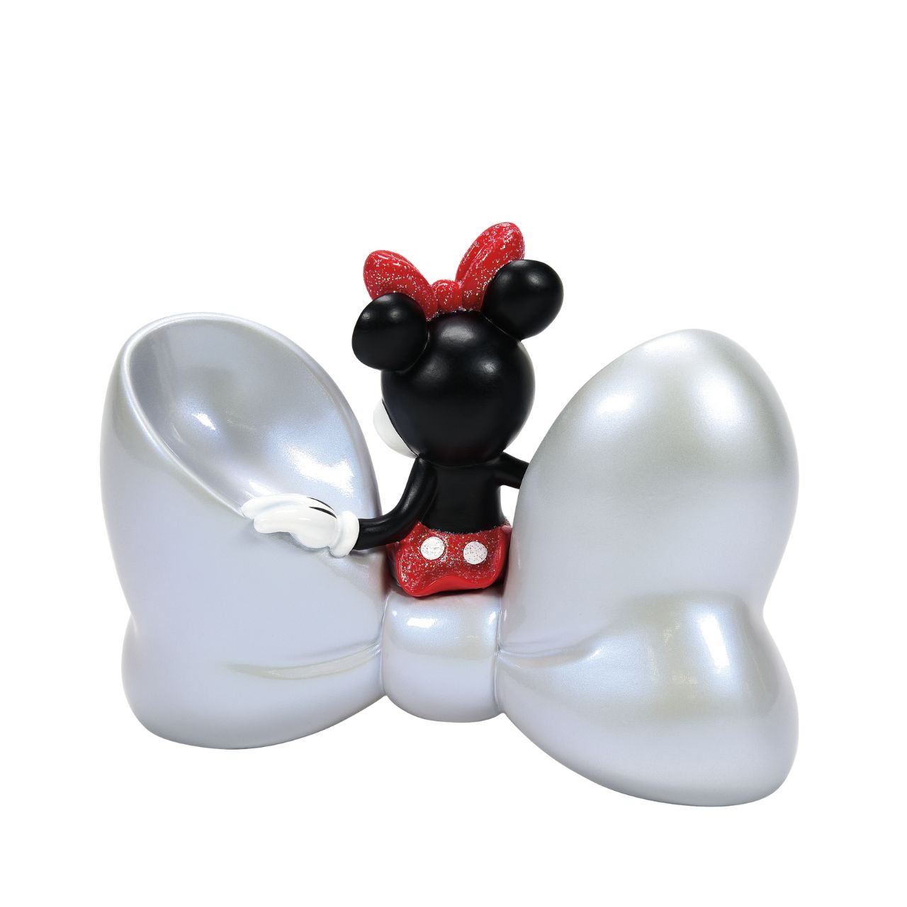 Disney Showcase Disney 100th Anniversary Minnie Mouse Figurine Limited Edition  Celebrate Disney's 100th Anniversary with our new Disney 100 Minnie Mouse Figurine with her iconic bow by Disney showcase. Limited to 2023 year of production.