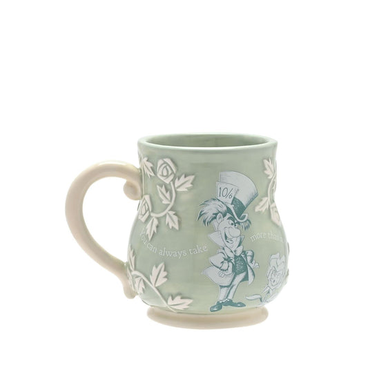 An enchanting Disney Alice in Wonderland Embossed Mug – Mad Hatter. This officially licensed product is tailor-made for superfans.