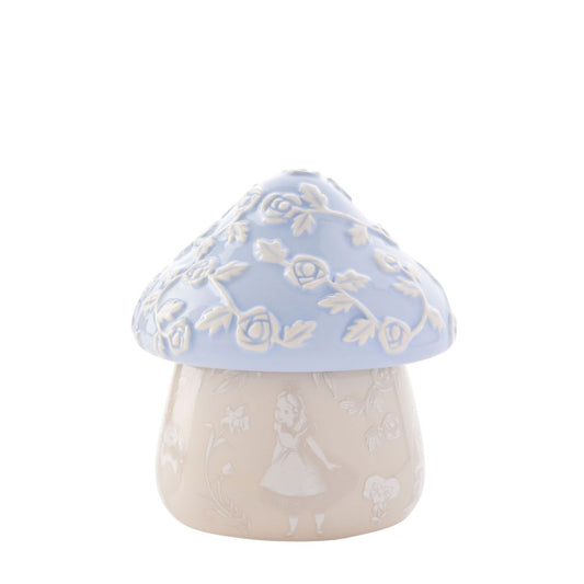 A Disney Alice in Wonderland Mushroom Trinket Box, an officially licensed product that is tailor-made for superfans.