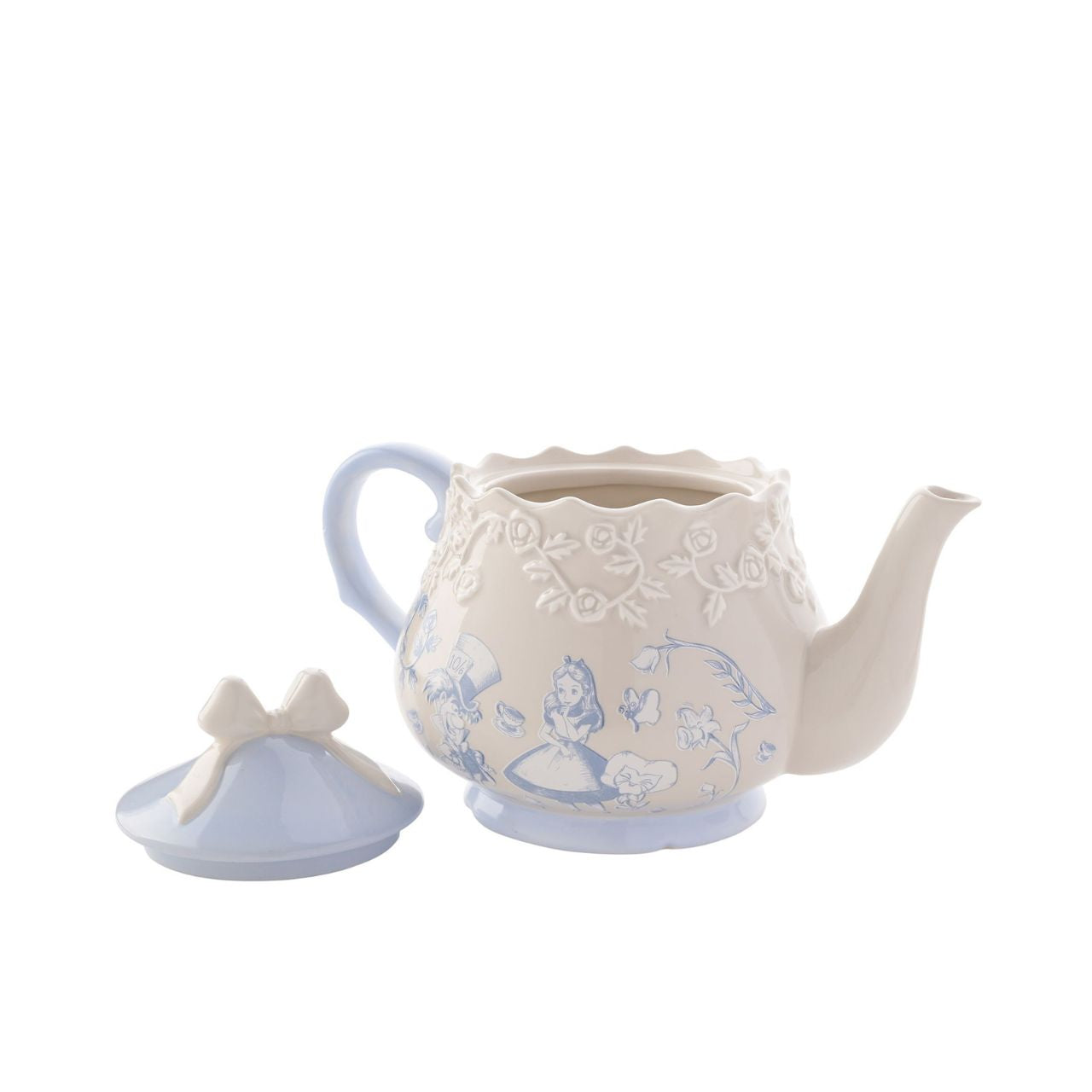 A Disney Alice in Wonderland Tea Pot, an officially licensed product that is tailor-made for superfans.