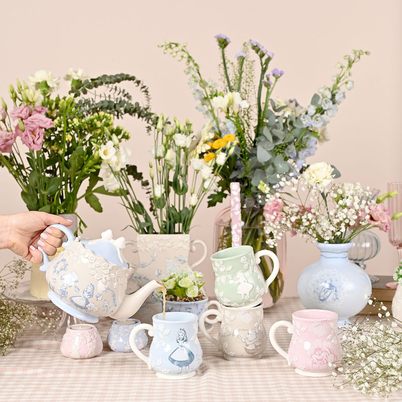 A Disney Alice in Wonderland Tea Pot, an officially licensed product that is tailor-made for superfans.