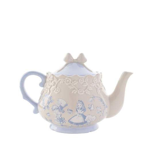 A Disney Alice in Wonderland Tea Pot, an officially licensed product that is tailor-made for superfans.