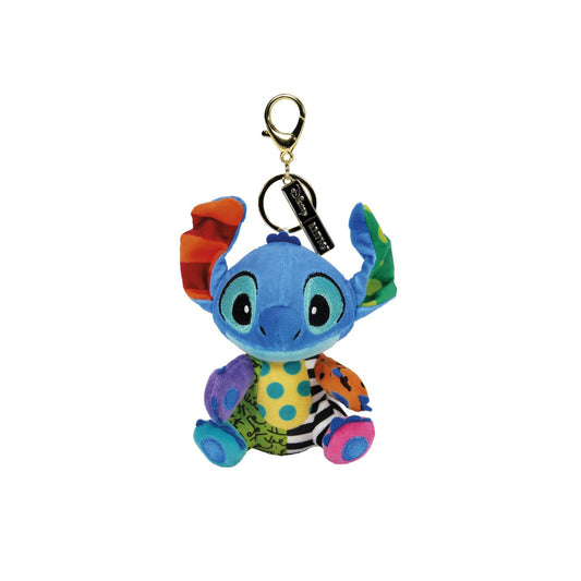 Made with plush materials and featuring Romero Britto's iconic colouring, this keyring is both practical and playful.
