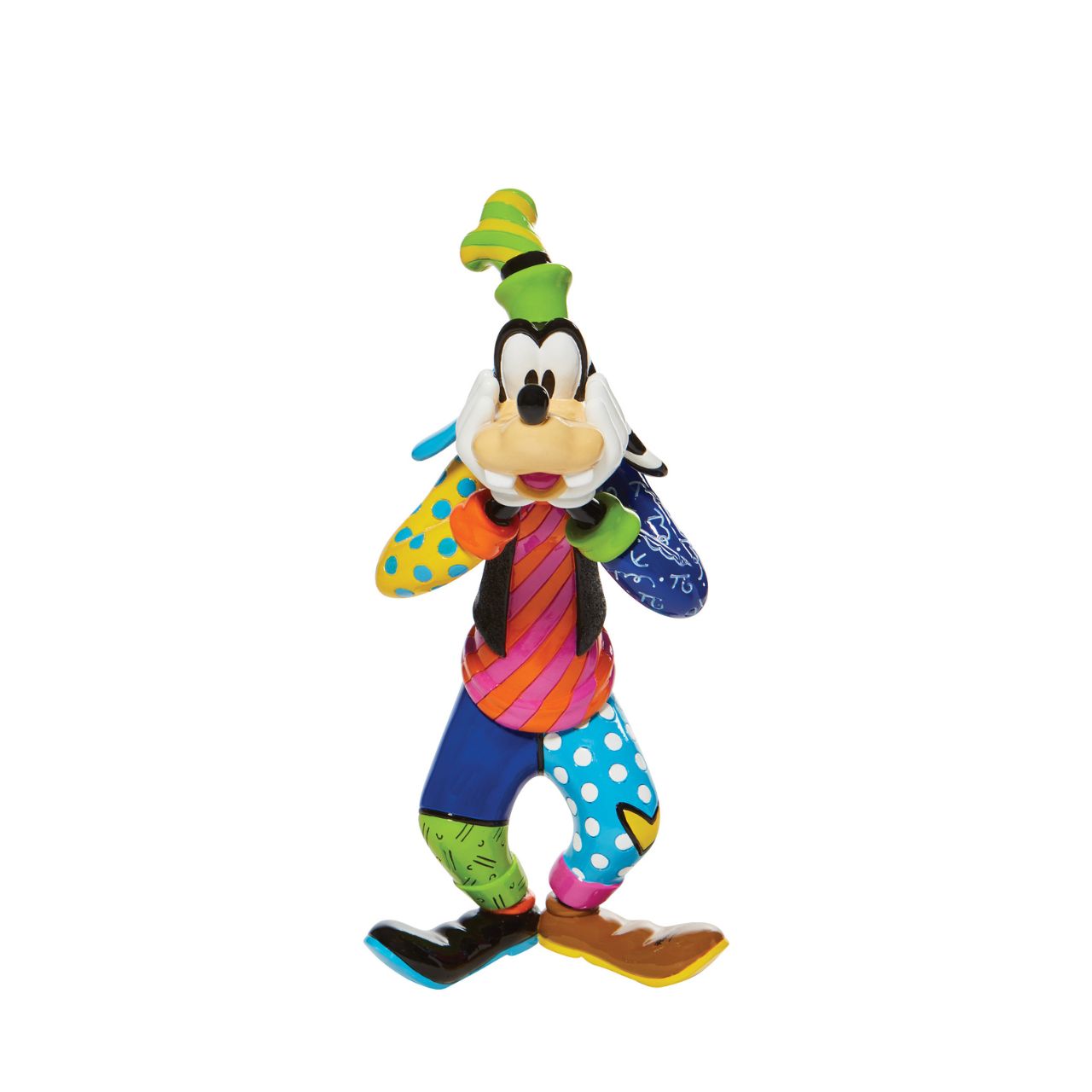 With bold colour and compelling pattern, contemporary pop artist Romero Britto captures the fun and whimsy of Disney.