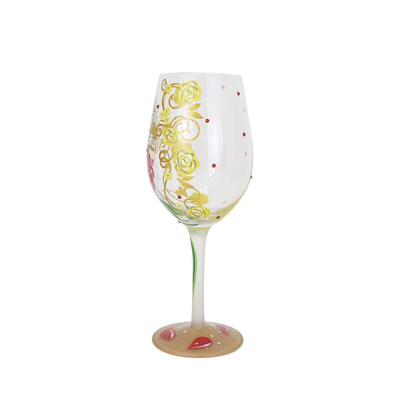 The Princess Belle Stemmed Glass is designed for retailers seeking premium high-wuality character drinkware. Its iconic artwork will attract collectors, Disney adults, and gift shoppers, making it suitable for year-round sales and seasonal gifting.
