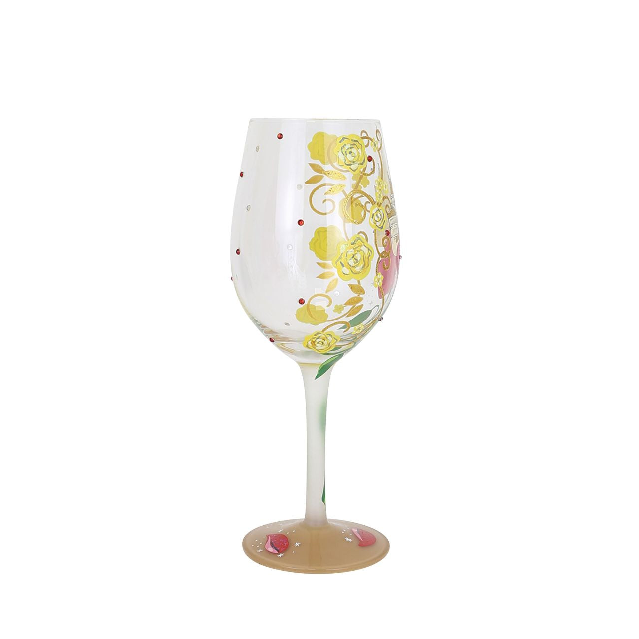 The Princess Belle Stemmed Glass is designed for retailers seeking premium high-wuality character drinkware. Its iconic artwork will attract collectors, Disney adults, and gift shoppers, making it suitable for year-round sales and seasonal gifting.