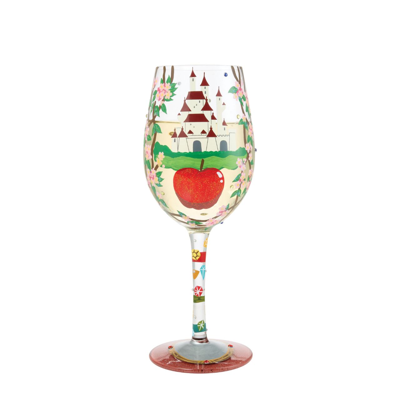 The Snow White Stemmed Glass features a vibrant Snow White design in her classic fairytale style. With a nostalgic feel this glass is great for birthdays, Mother's Day, Christmas and all year round Disney collectors.