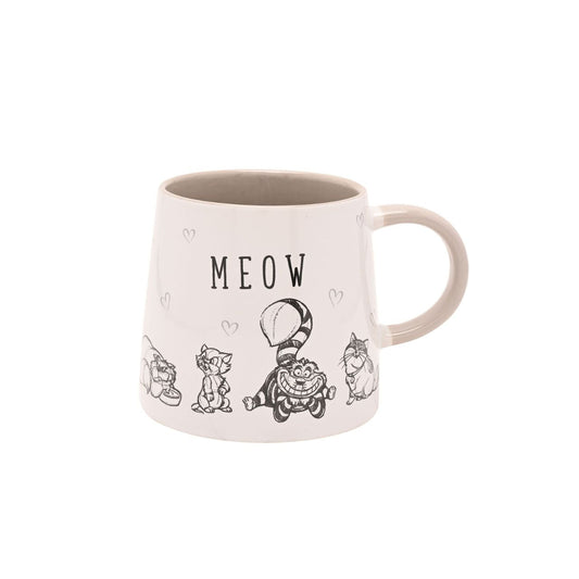 Indulge in your favourite brew with the Disney Cats &amp; Dogs Mug - Meow, a delightful homage to feline friends.