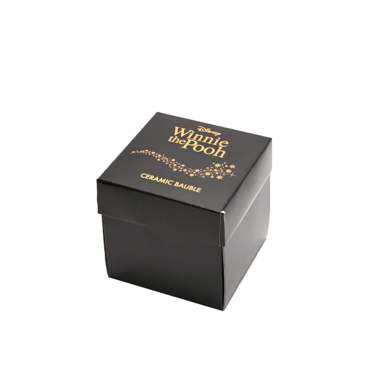 Disney Ceramic Christmas Bauble Winnie the Pooh  Bring touch of timeless Disney magic to the Christmas tree with this elegant gold foiled ceramic collectable Winnie the Pooh bauble. From Disney Classic Collectables - luxurious collectable gifts for the enduring Disney fan.