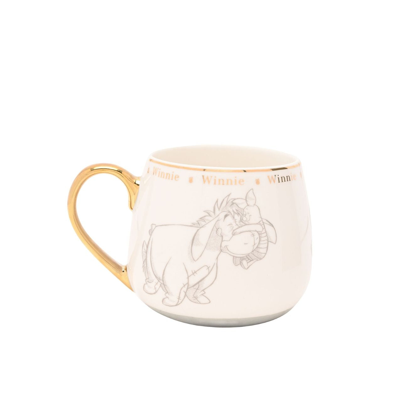 Featuring sketched illustrations and elegant gold accents, and made from bone china, this mug is a treasured keepsake for any fan or a thoughtful gift for a Disney enthusiast.