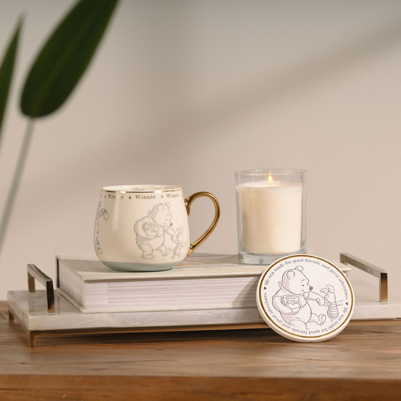 Featuring sketched illustrations and elegant gold accents, and made from bone china, this mug is a treasured keepsake for any fan or a thoughtful gift for a Disney enthusiast.