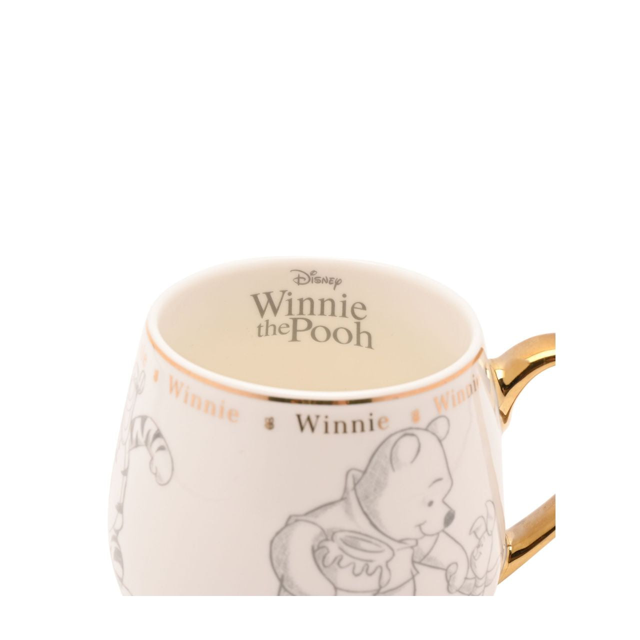 Featuring sketched illustrations and elegant gold accents, and made from bone china, this mug is a treasured keepsake for any fan or a thoughtful gift for a Disney enthusiast.