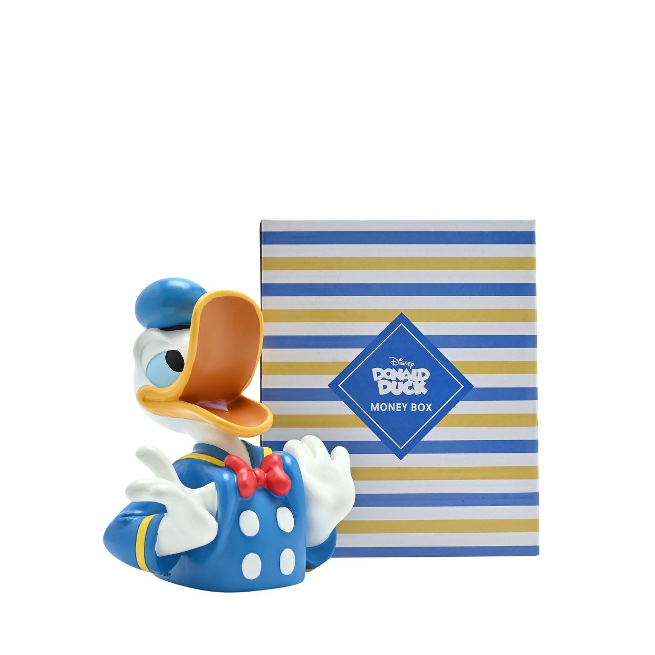 Introduce Disney fans to this charming Disney Donald Duck Money Bank, an officially licenced product.