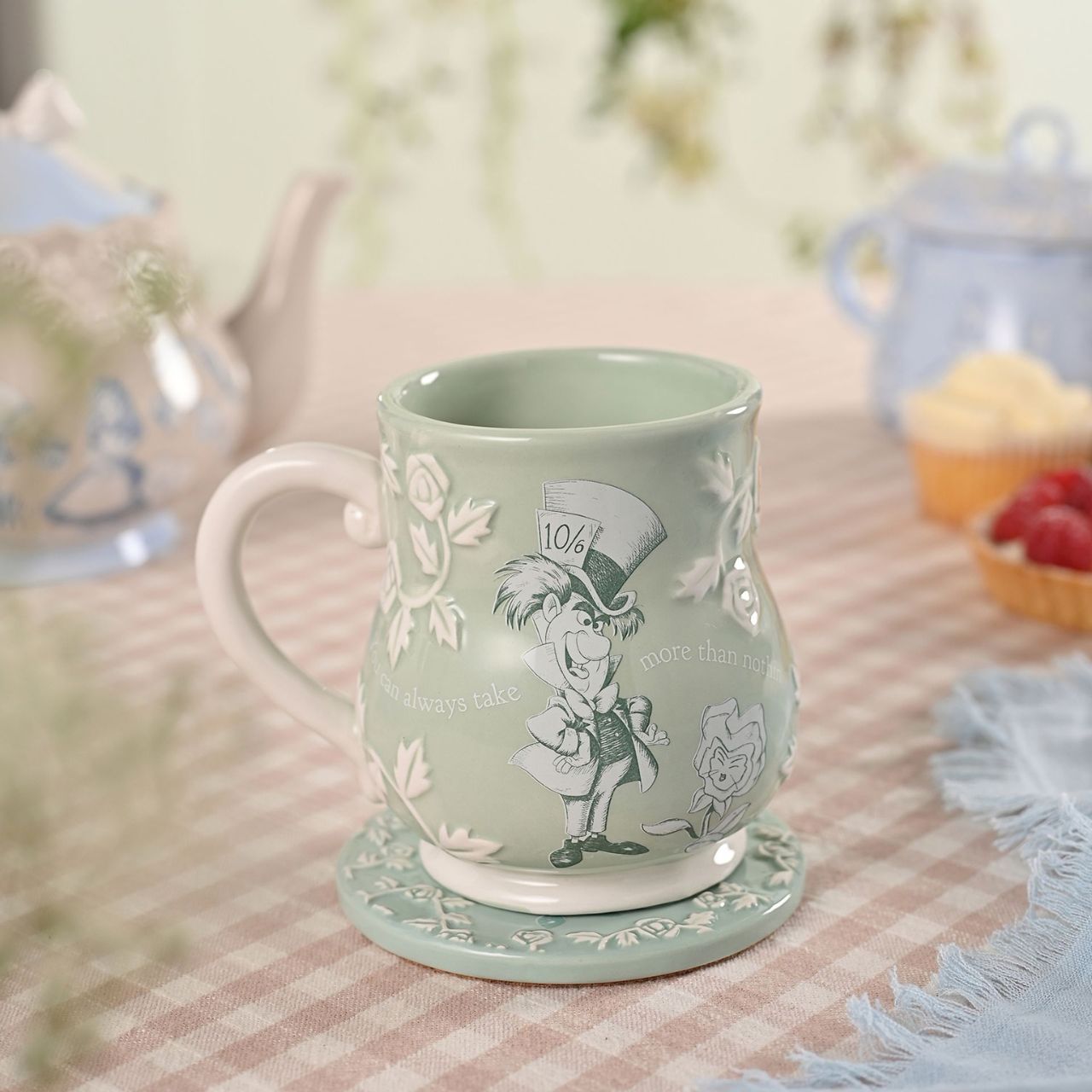An enchanting Disney Alice in Wonderland Embossed Mug – Mad Hatter. This officially licensed product is tailor-made for superfans.