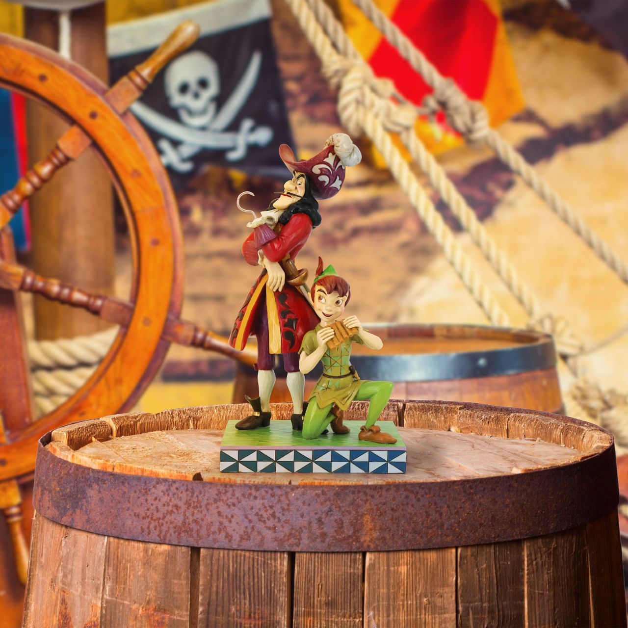 Disney Traditions Peter Pan & Hook Figurine by Jim Shore