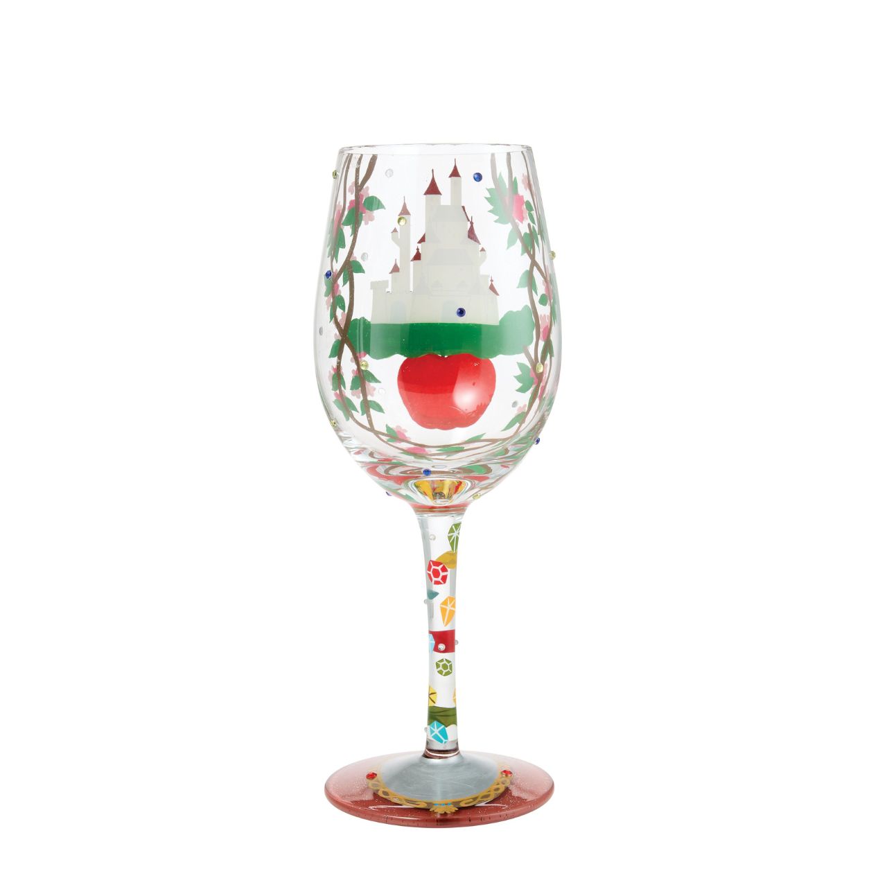 The Snow White Stemmed Glass features a vibrant Snow White design in her classic fairytale style. With a nostalgic feel this glass is great for birthdays, Mother's Day, Christmas and all year round Disney collectors.