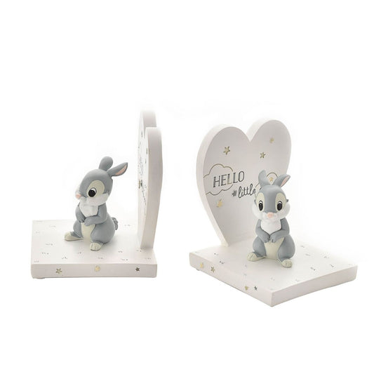 Disney Magical Beginnings 3D Bookends Thumper  A set of 3D Thumper bookends from DISNEY.  This enchanting pair of 3D Thumper bookends from Magical Beginnings brings timeless Disney magic to a child’s nursery or bedroom.