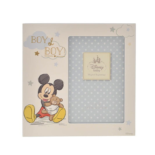 Disney Magical Beginnings 4"x 6" Photo Frame - Mickey  Add a touch of Disney magic to their everyday with a wonderful Mickey Mouse frame from the Magical Beginnings Collection from Classic Disney.