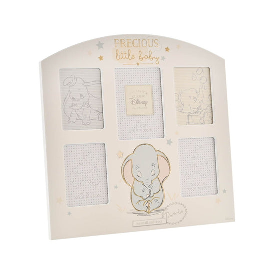 Disney Magical Beginnings Arch Collage Frame - Dumbo  This heart-warming collage frame from Magical Beginnings adds a touch of Disney magic to the home and perfectly captures the precious memories of a family’s new arrival.