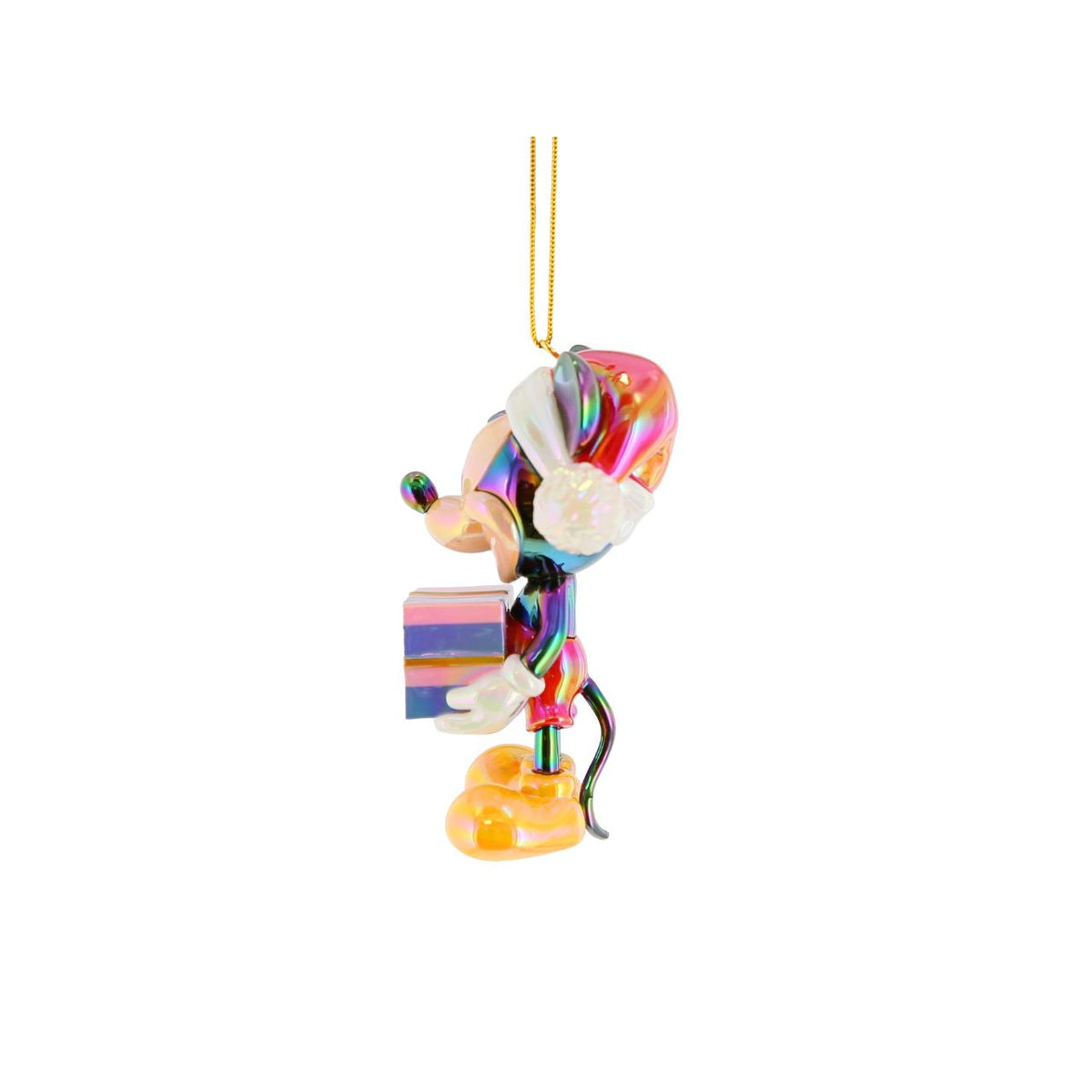 Bring instant Disney magic to your Christmas tree with this charming Mickey Mouse hanging ornament.