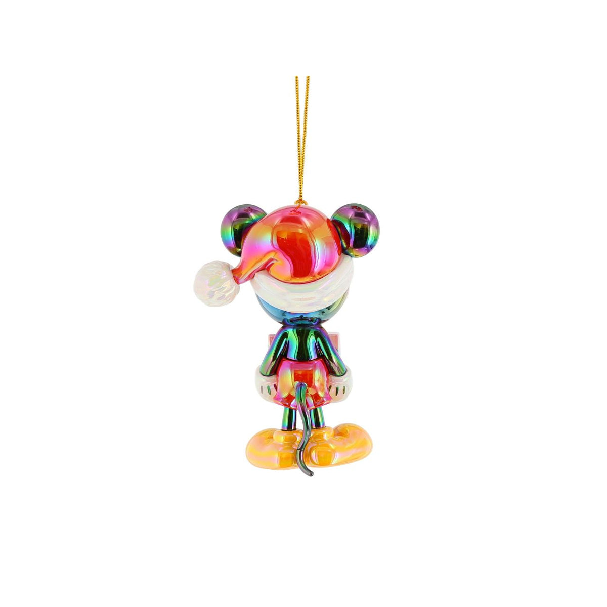Bring instant Disney magic to your Christmas tree with this charming Mickey Mouse hanging ornament.