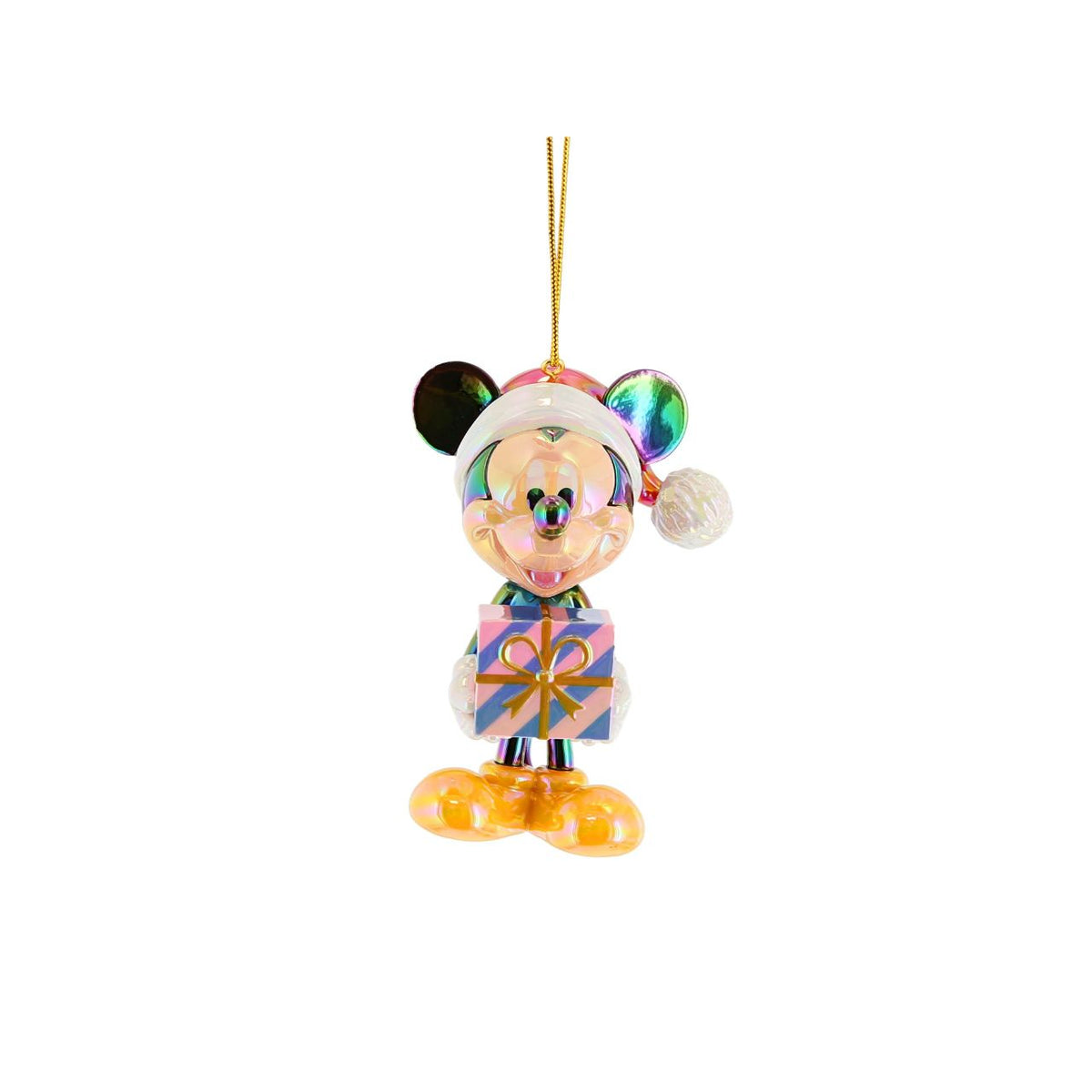 Bring instant Disney magic to your Christmas tree with this charming Mickey Mouse hanging ornament.