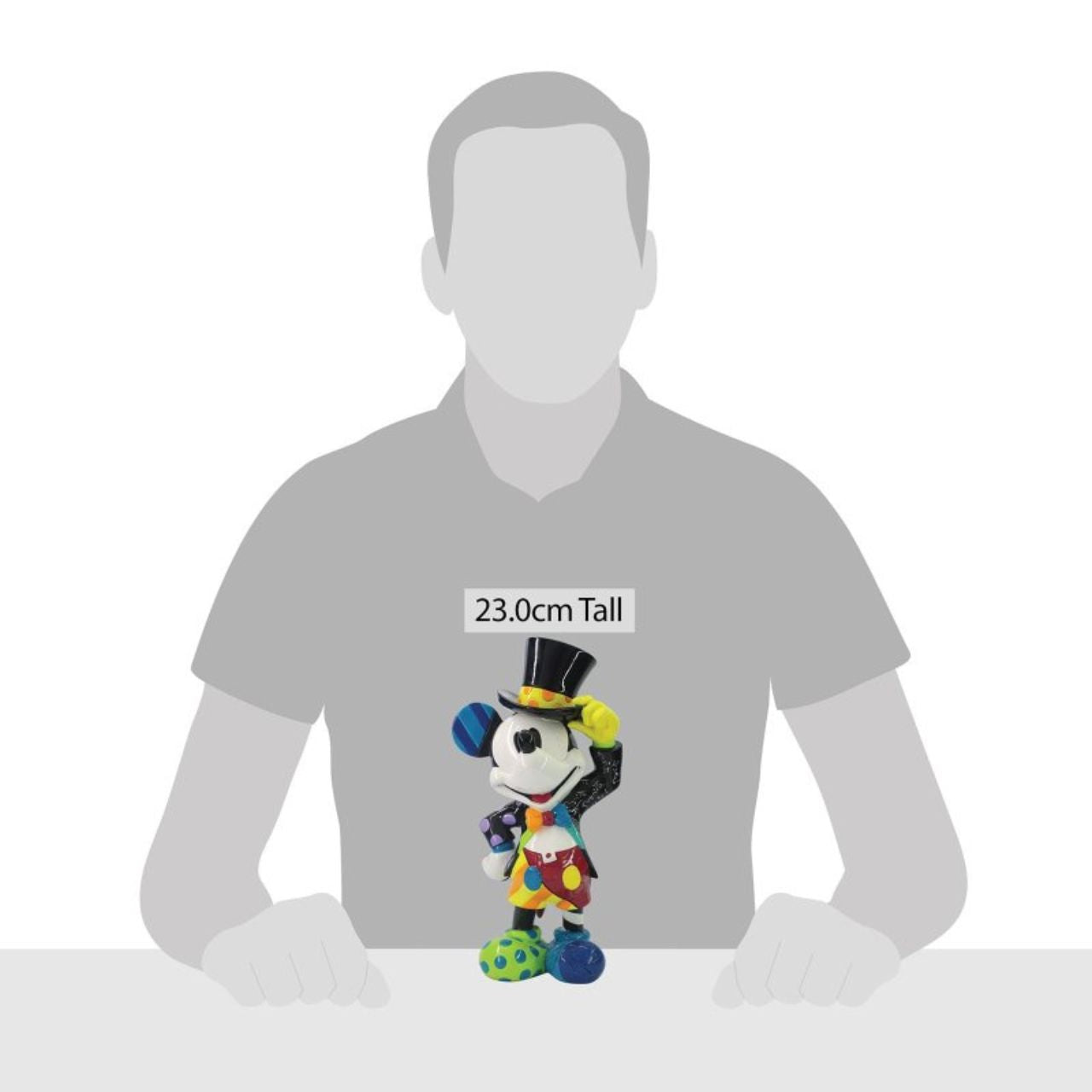 Disney By Britto Mickey Mouse with Top Hat Figurine