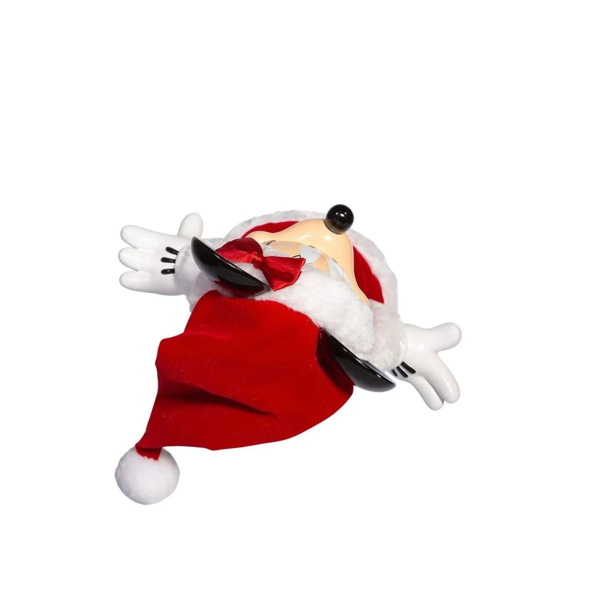 Bring festive cheer to your tree with this delightful Disney Minnie Christmas Tree Topper. Dressed in a cheerful Santa outfit, Minnie Mouse adds magic and warmth to your holiday décor.