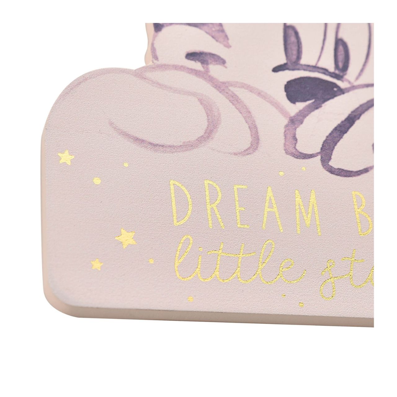 Add a magical Disney touch to their nursery with this adorable Minnie Mouse plaque.