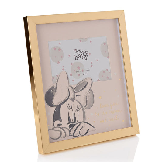 Display a favourite photo of your precious little one in this beautiful 6" x 4" photo frame.  Complete with a heartwarmng sentiment and stunning gold foil details, this frame makes a timeless gift for a new parent.