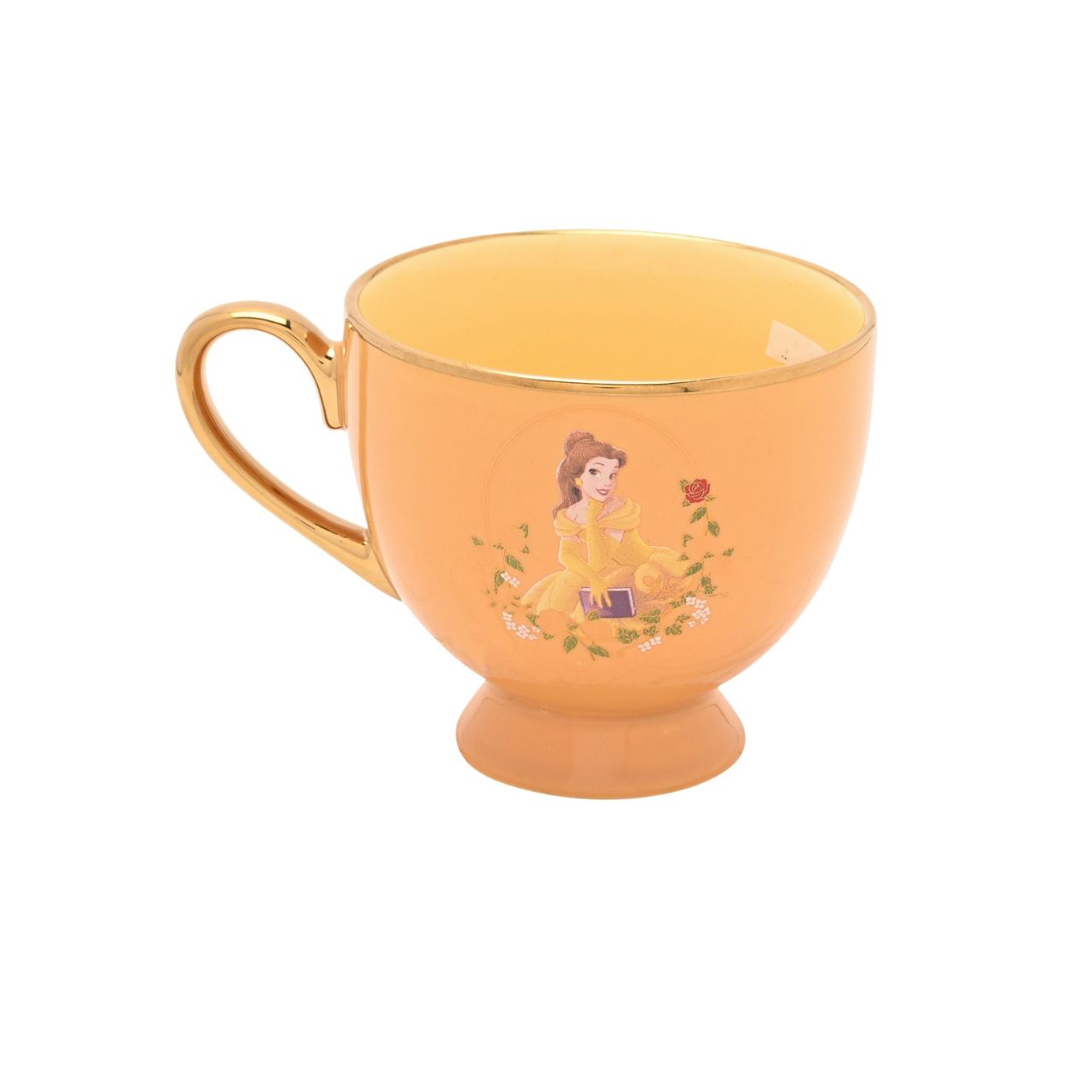 Create a royal tea experience with the Disney Pastel Princess Tea Cup & Saucer - Belle.