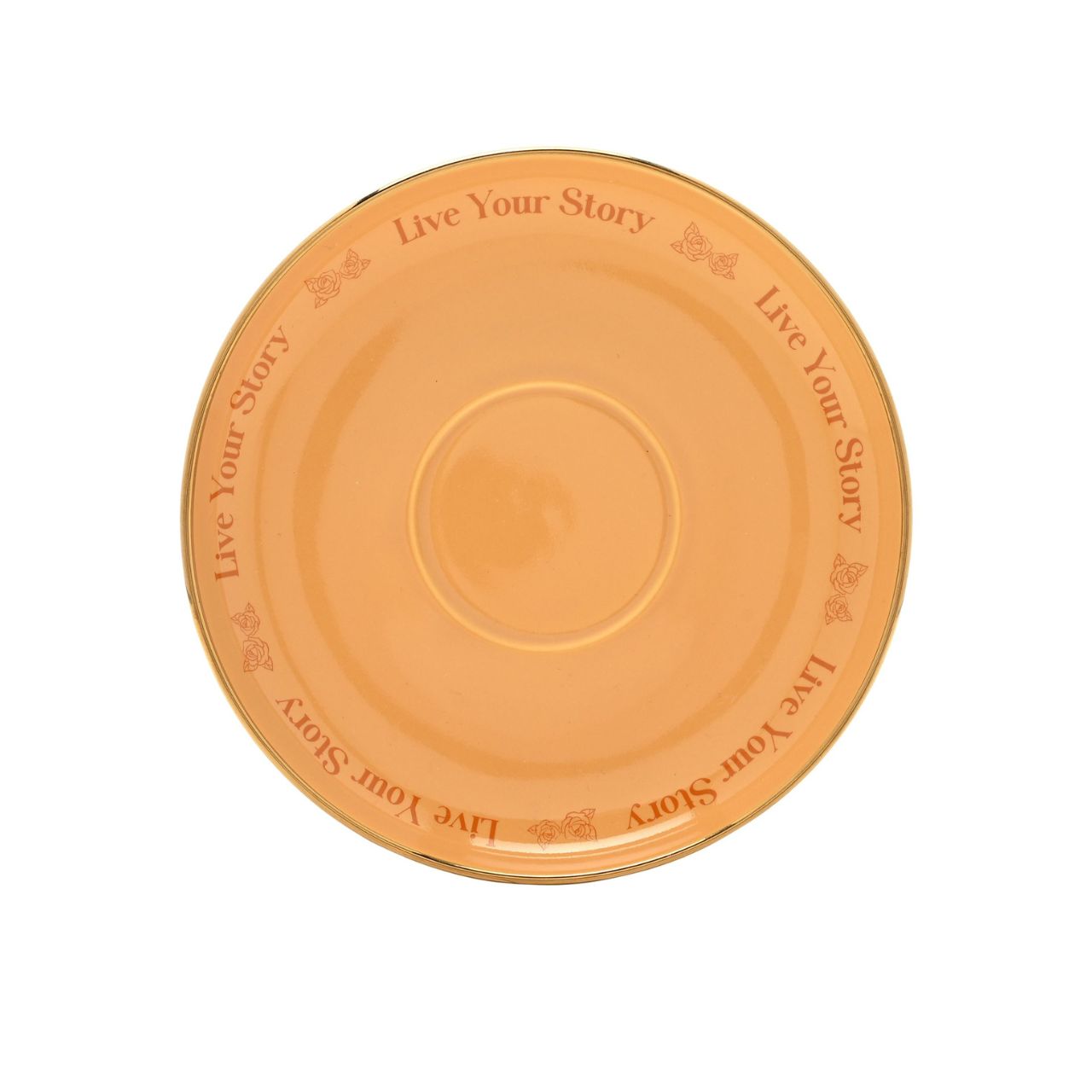 Create a royal tea experience with the Disney Pastel Princess Tea Cup & Saucer - Belle.